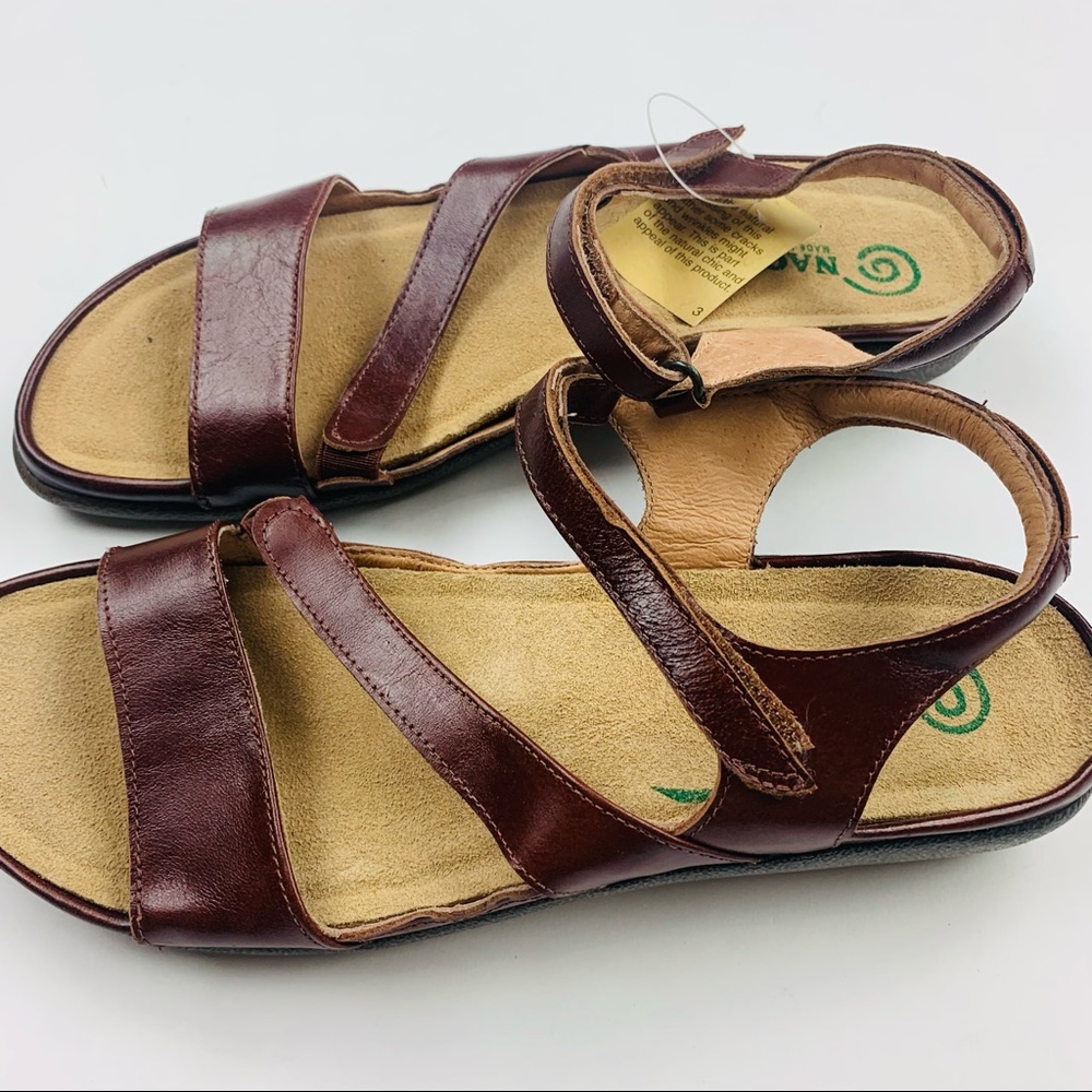 COPY - NAOT Brown Leather Sandals Sz 10 NWT - Picture 9 of 13